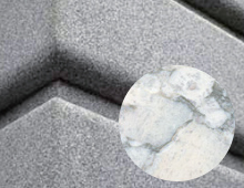大理石による防錆性・カラーの安定
